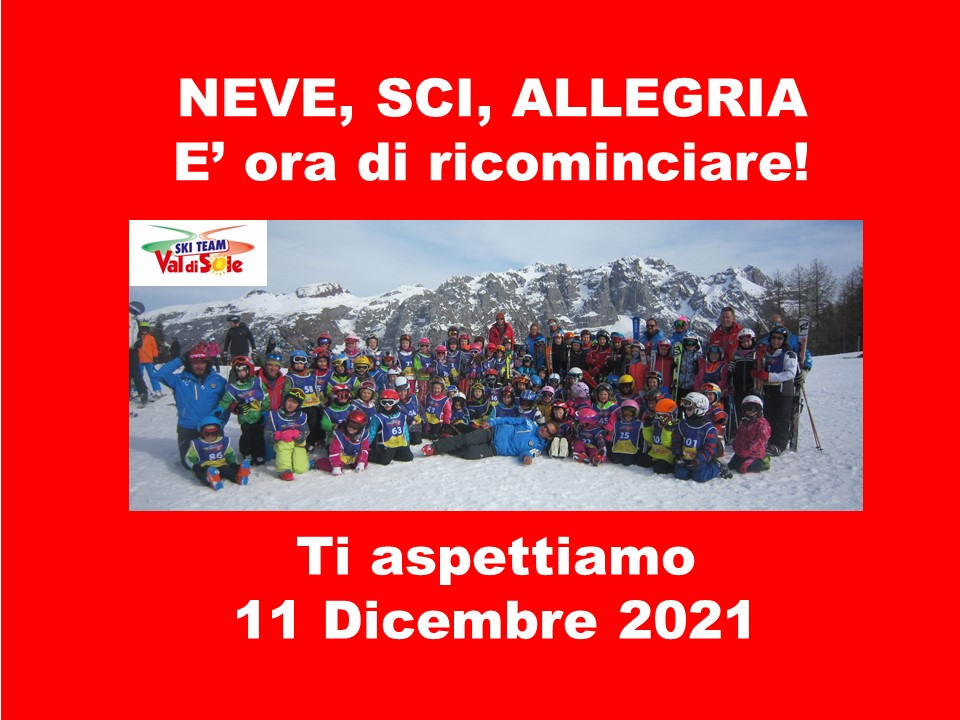 Corso di sci base e baby sprint - stagione 2021/2022